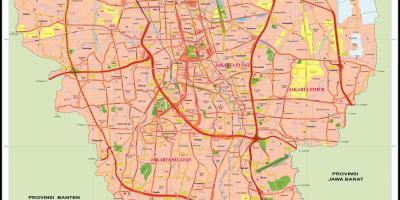Pusat peta Jakarta