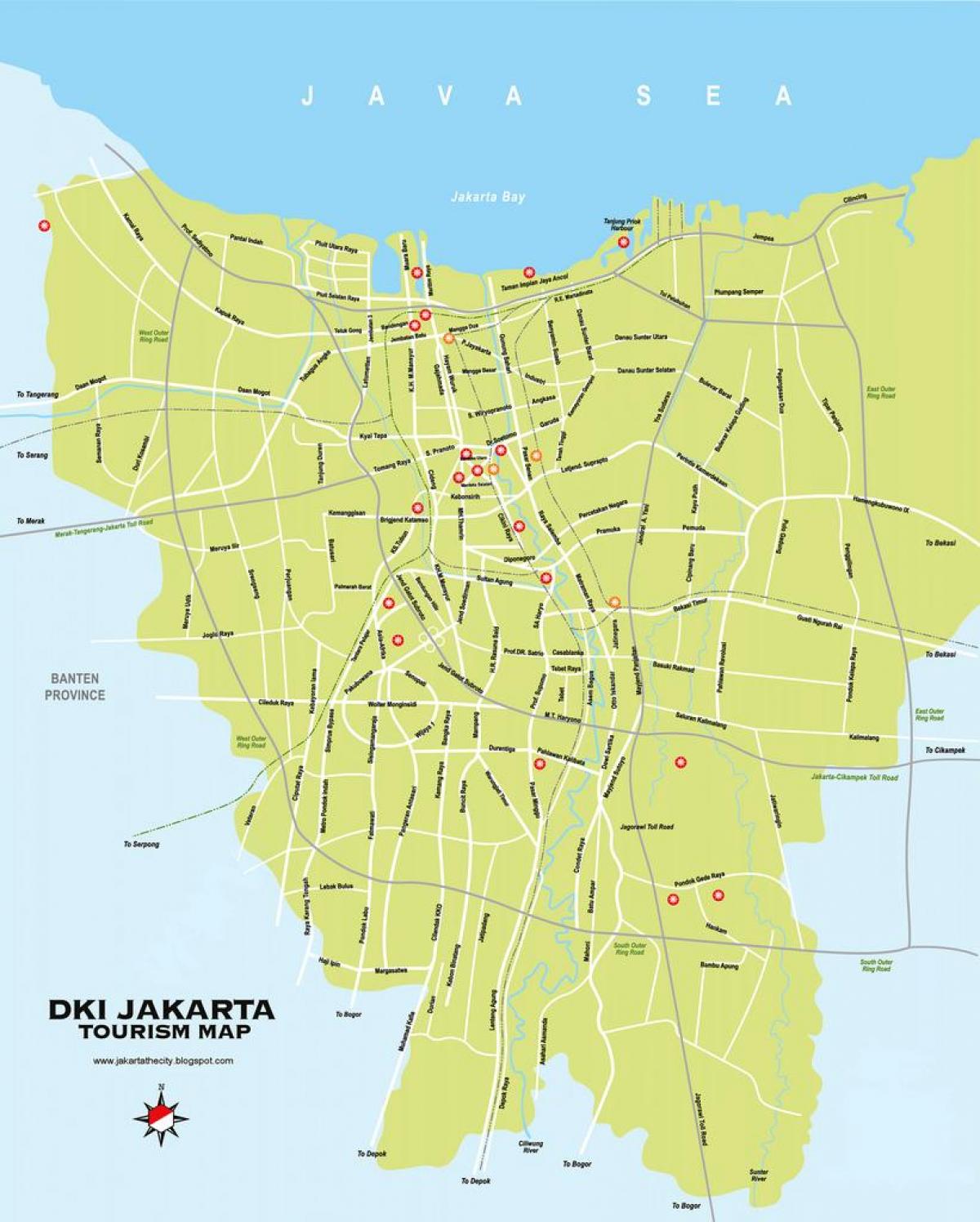 peta harmoni Jakarta