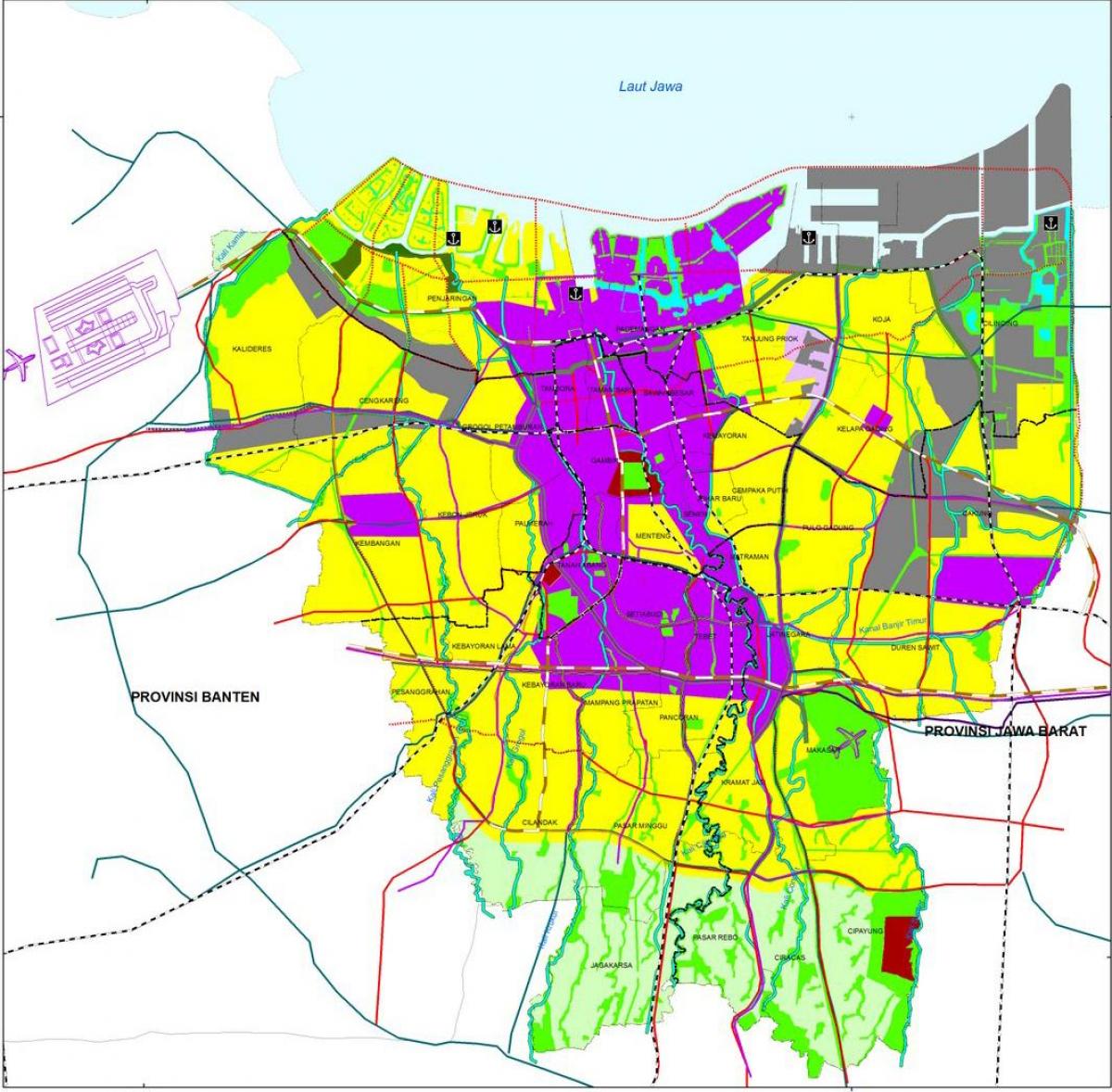 peta Jakarta cbd