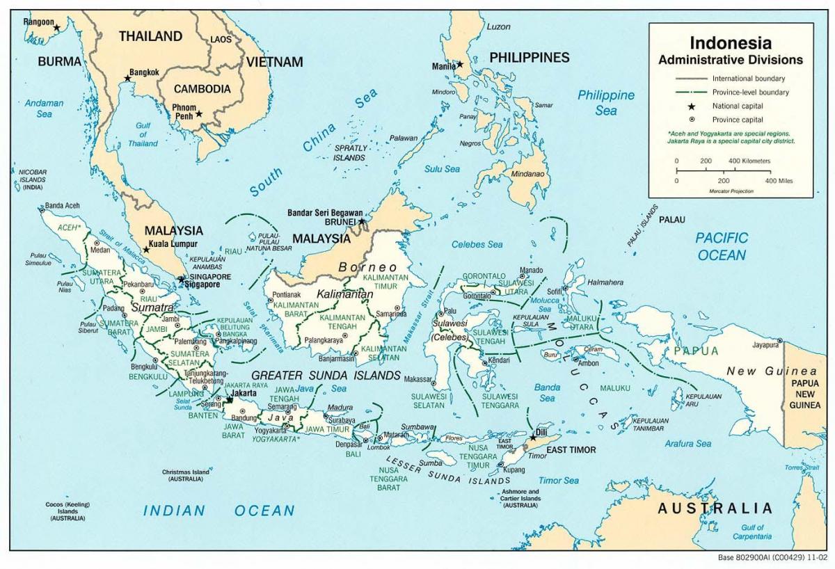 Jakarta indonesia peta dunia