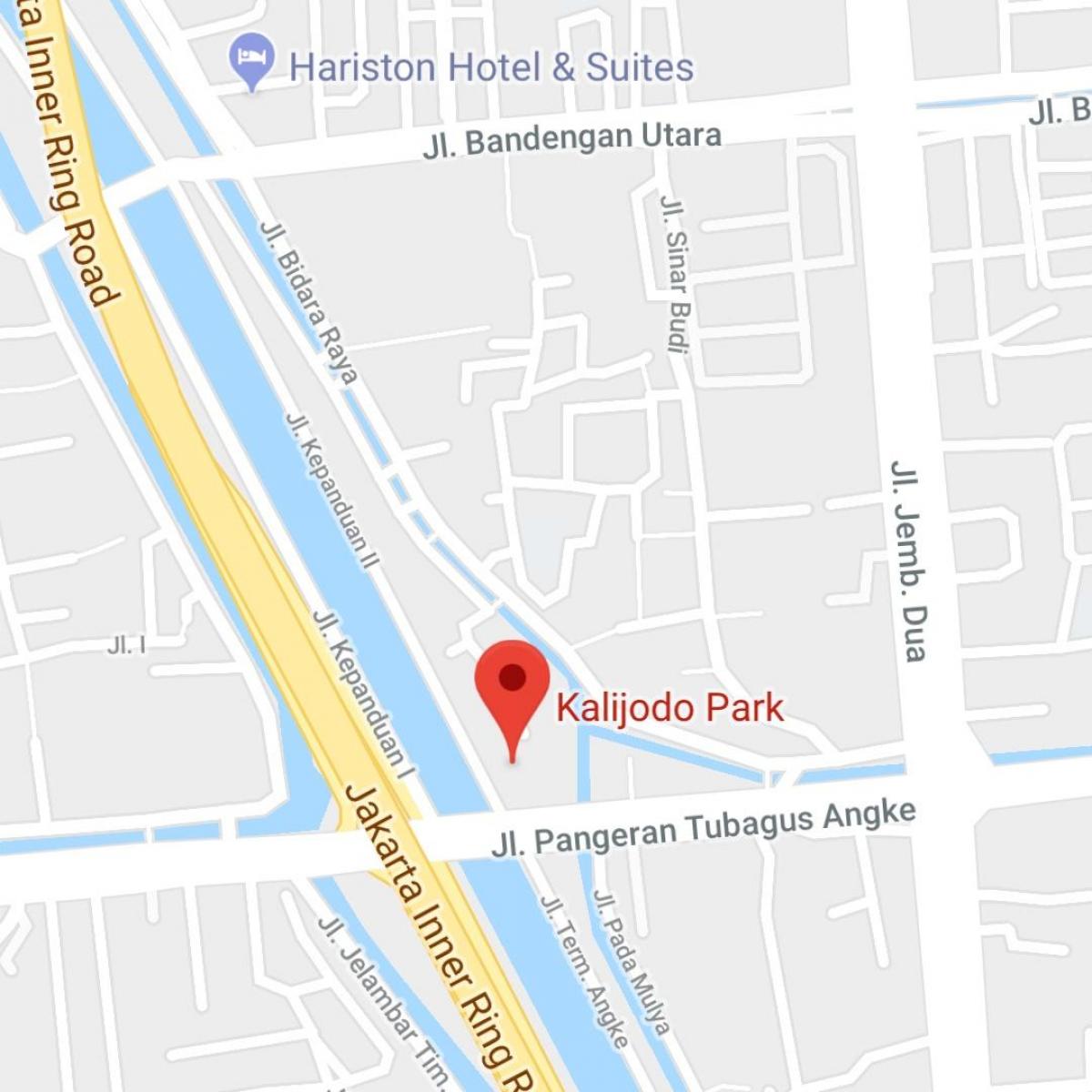 peta kalijodo Jakarta